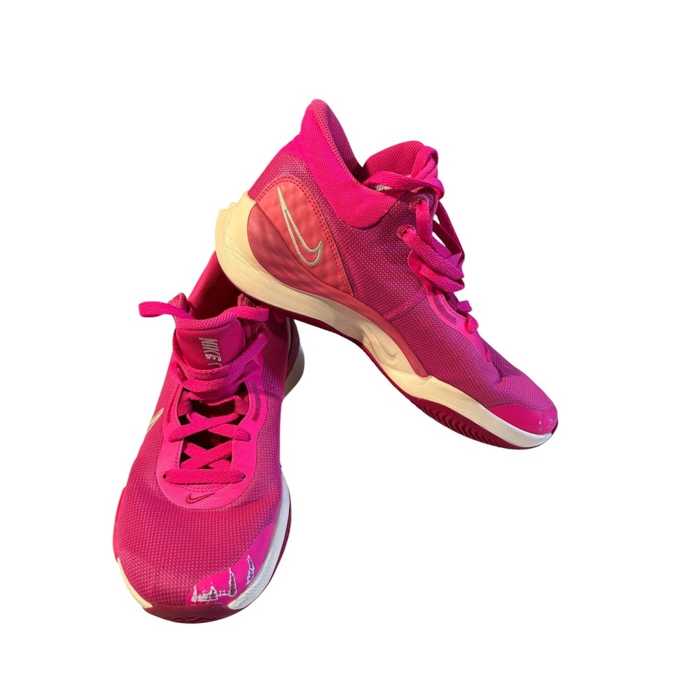 Nike Renew Elevate 3 Womens Basketball Shoes Hyper Pink Fireberry 10
